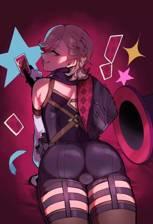 That is a very sexy pose (nyantcha) [genshin impact]