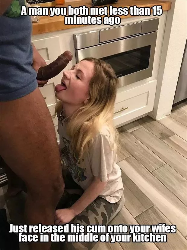 That's one way to break the ice...