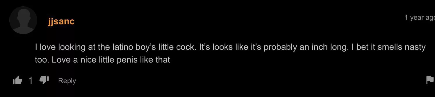 The comments on the gay side are just feral