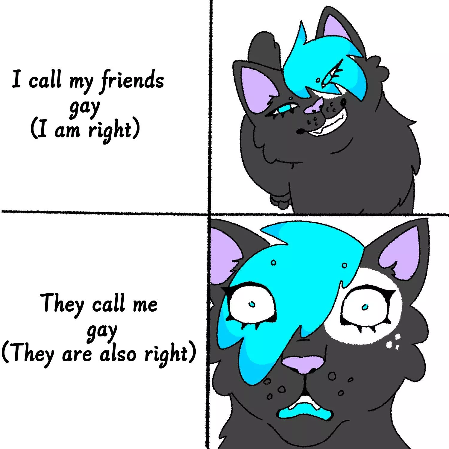 They get me every time 😔 (art and sona made and owned by me)
