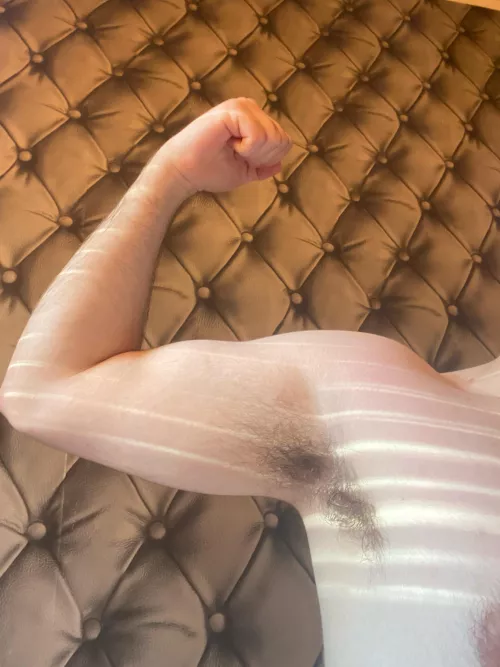 What would you do if I flexed and you saw my armpits?