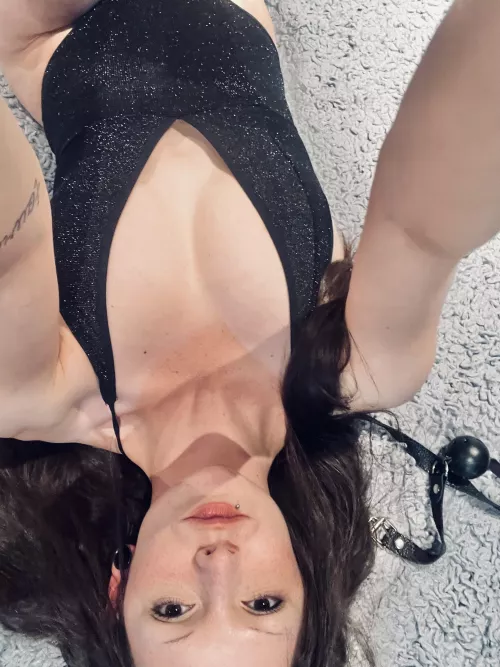 Are we using the ball gag on me?