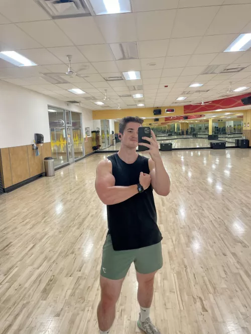 Empty gyms are the best