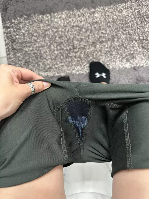 Forgot to wear panties again, oops