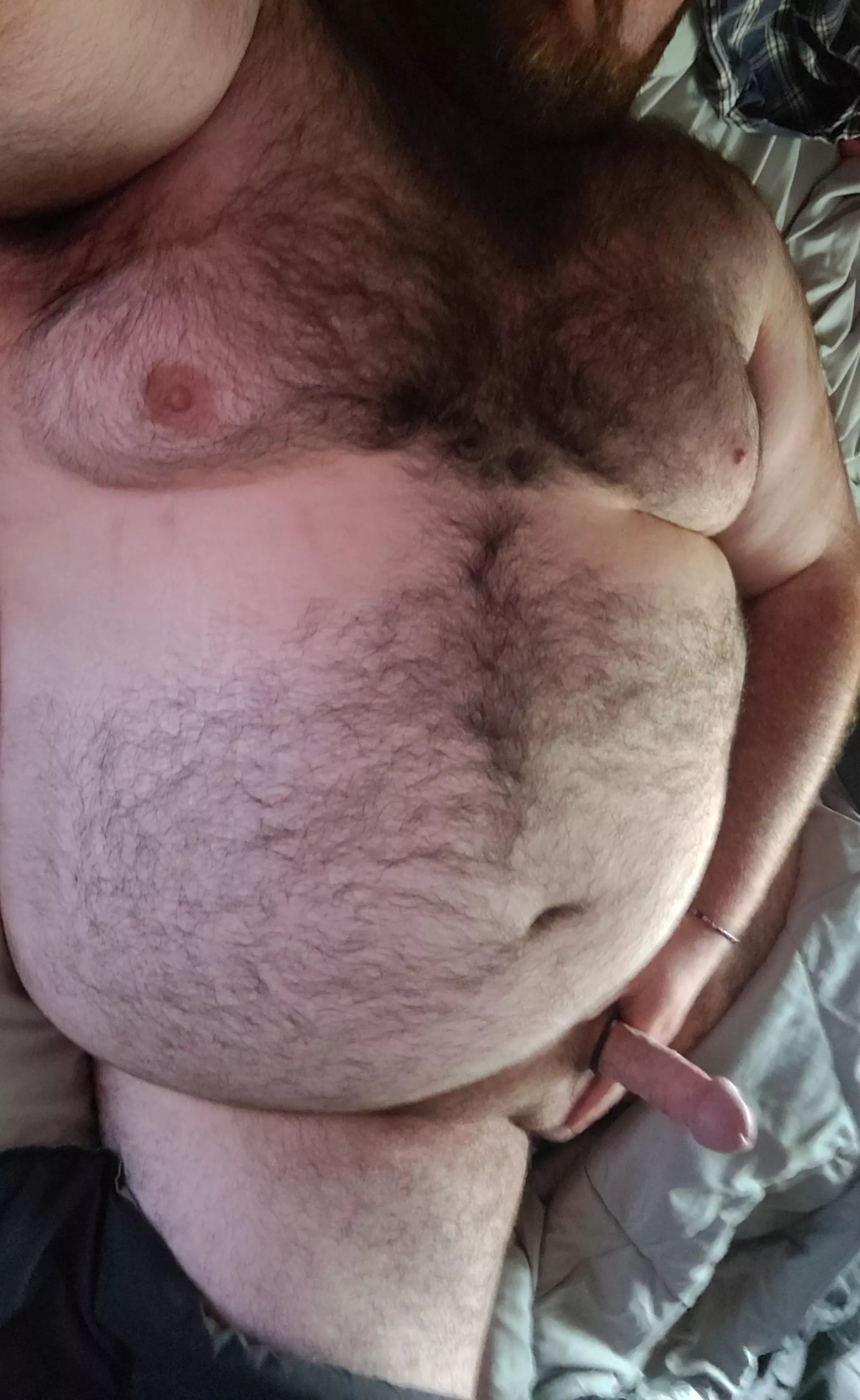 Good morning, wanna come lay in bed all day?