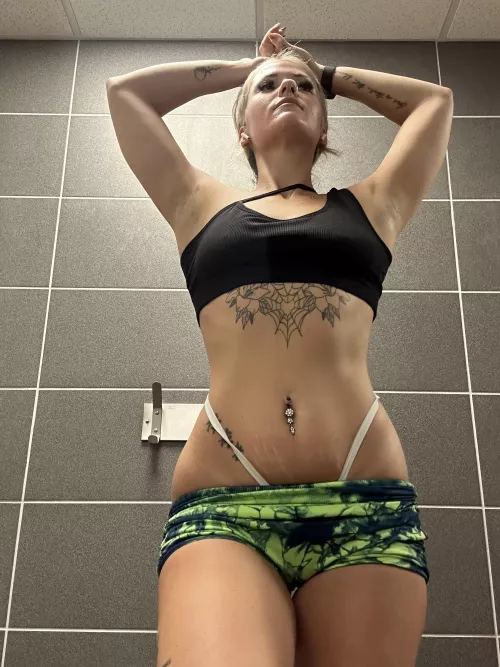 Gym locker room as always