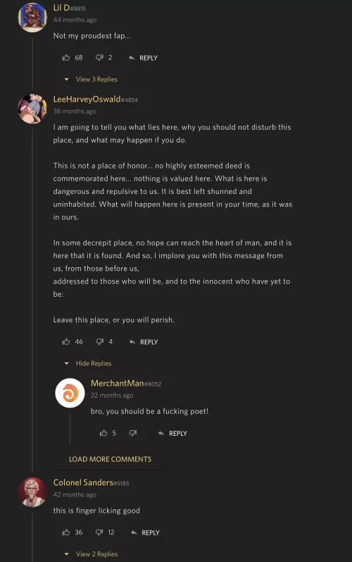 Hanime comment sections are wild 🤣