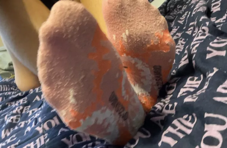 I love pink socks! [f] 💕 🧦