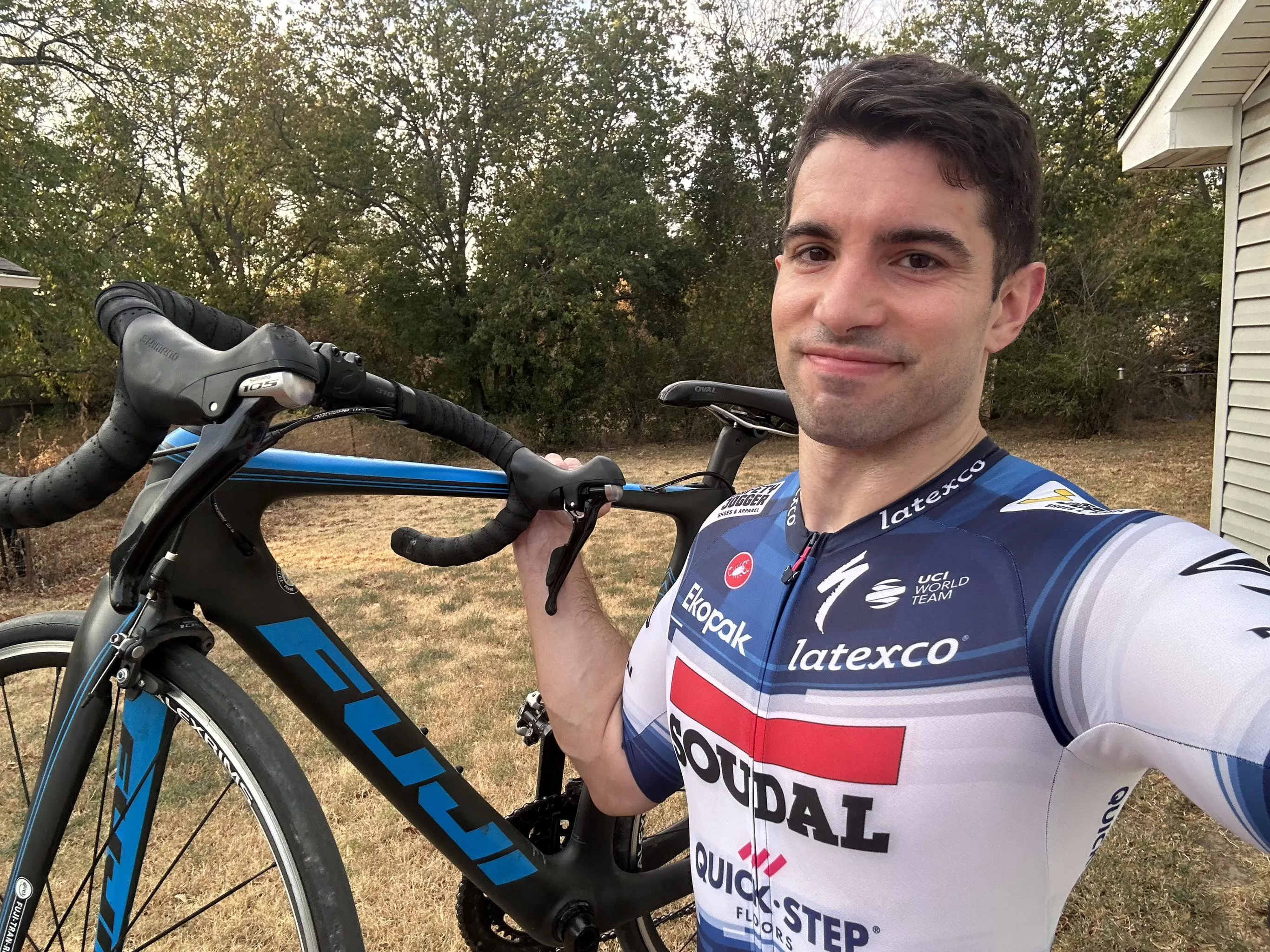 If you can’t ride in the Tour de France, you buy clothes that make it look like you can!