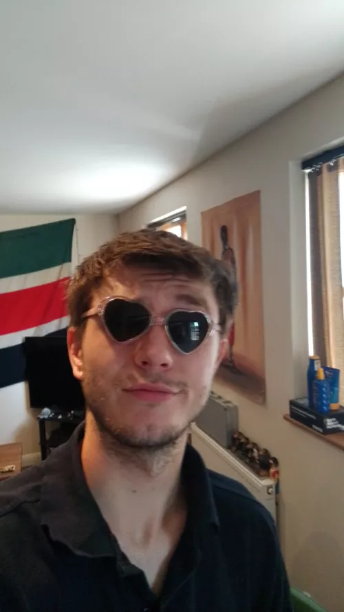 Managed to steal some kids glasses at the food festival last night, don't ask me how?