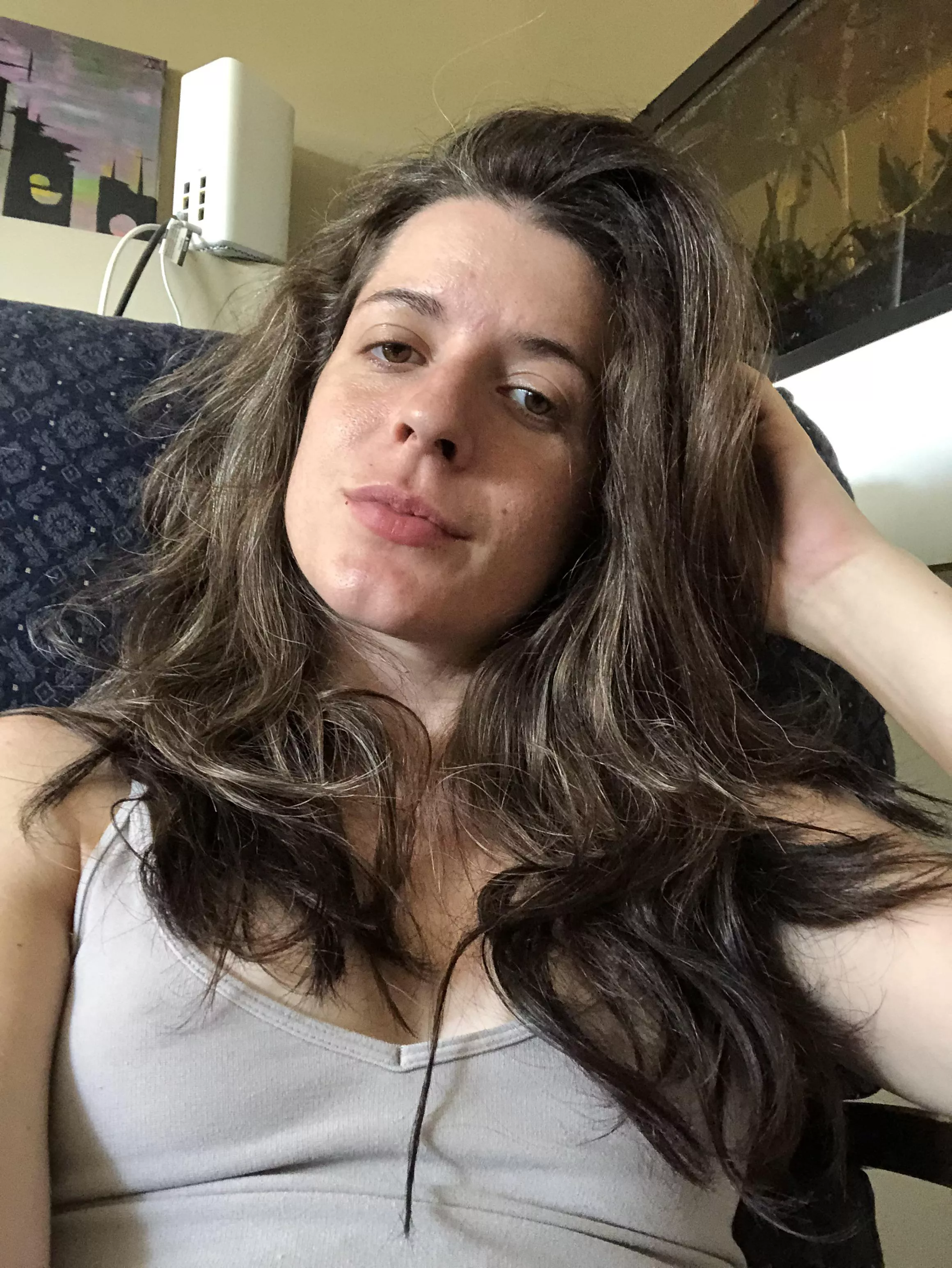 None here. Just a mane.