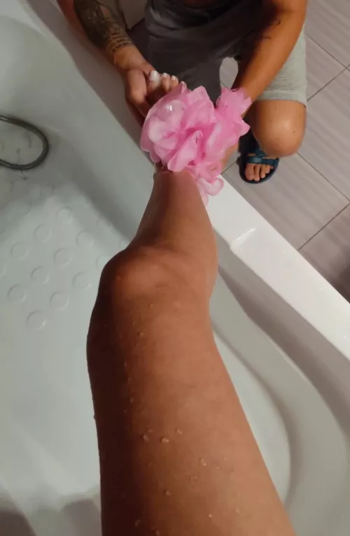 [OC] Clean my perfect feet loser