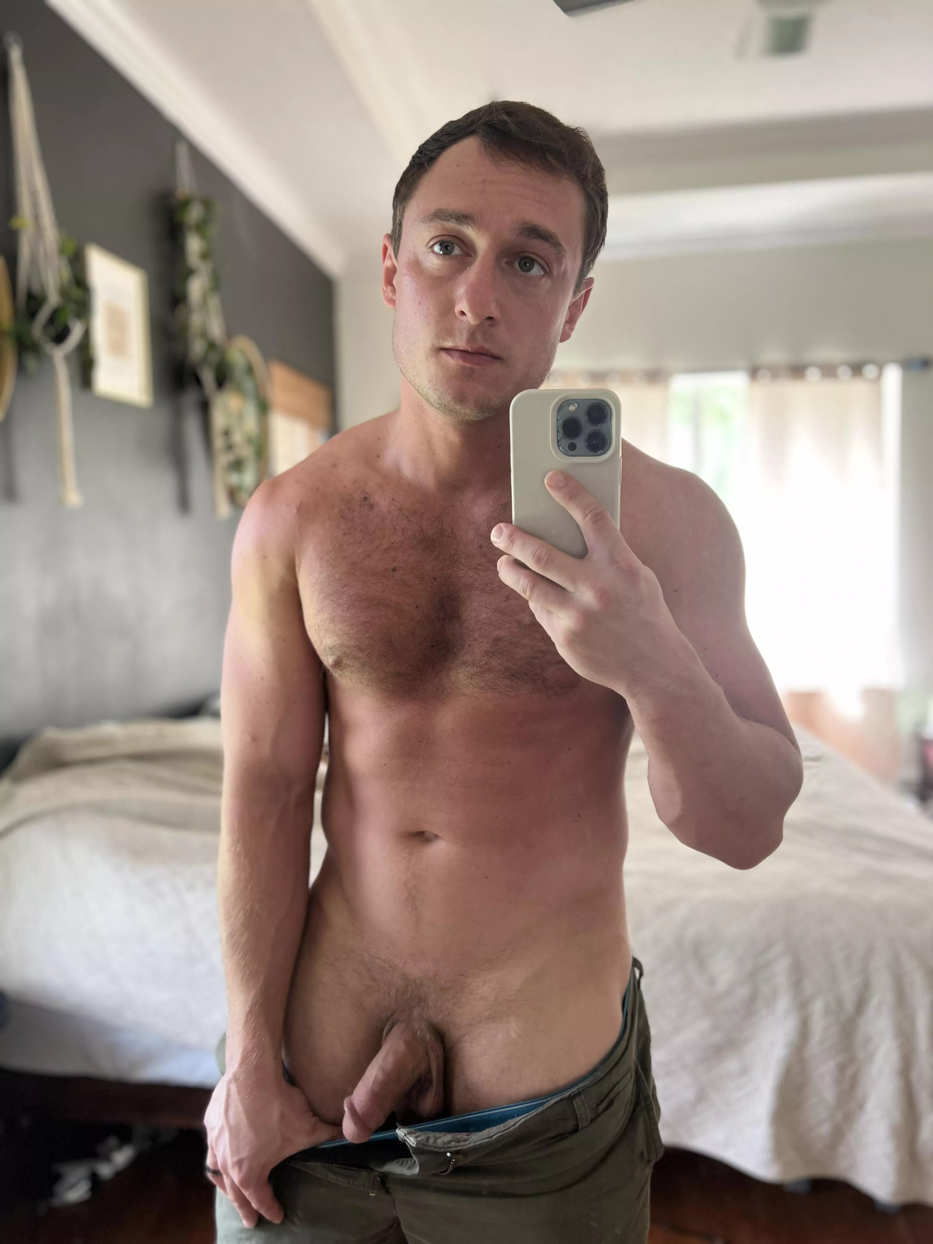 Oops my dick fell out..