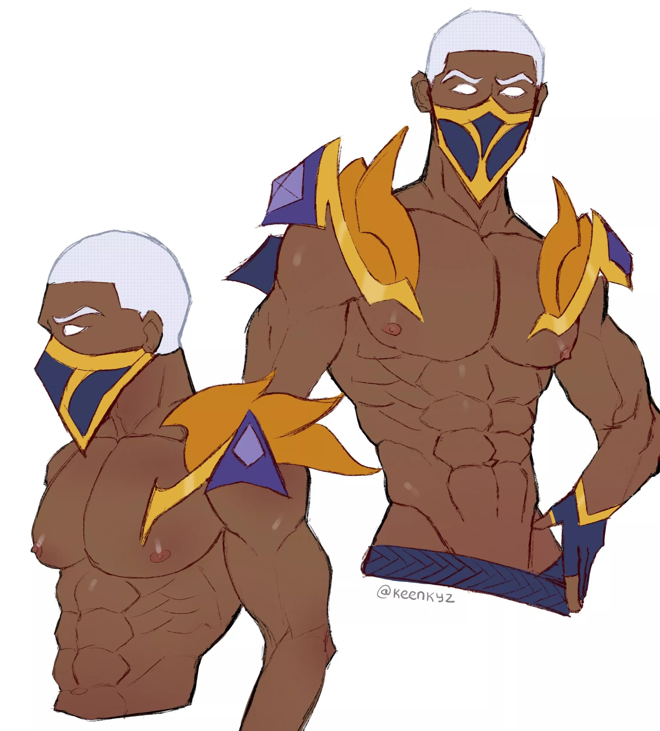 Pyke from LOL (@keenkyz)