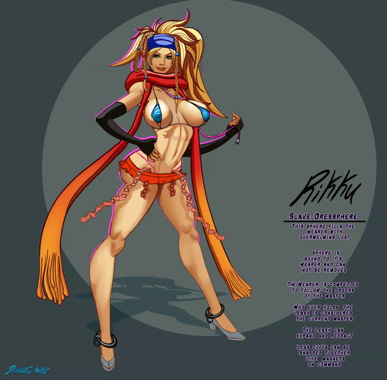 Rikku Slave Sphere (hissatsuneko ) [Final Fantasy]