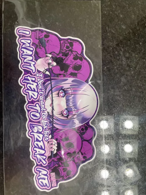 Saw this at a convention and thought it fit.