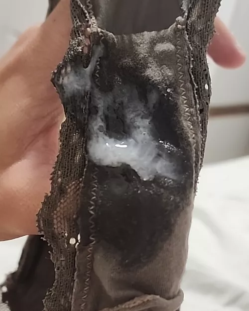 She left her panties