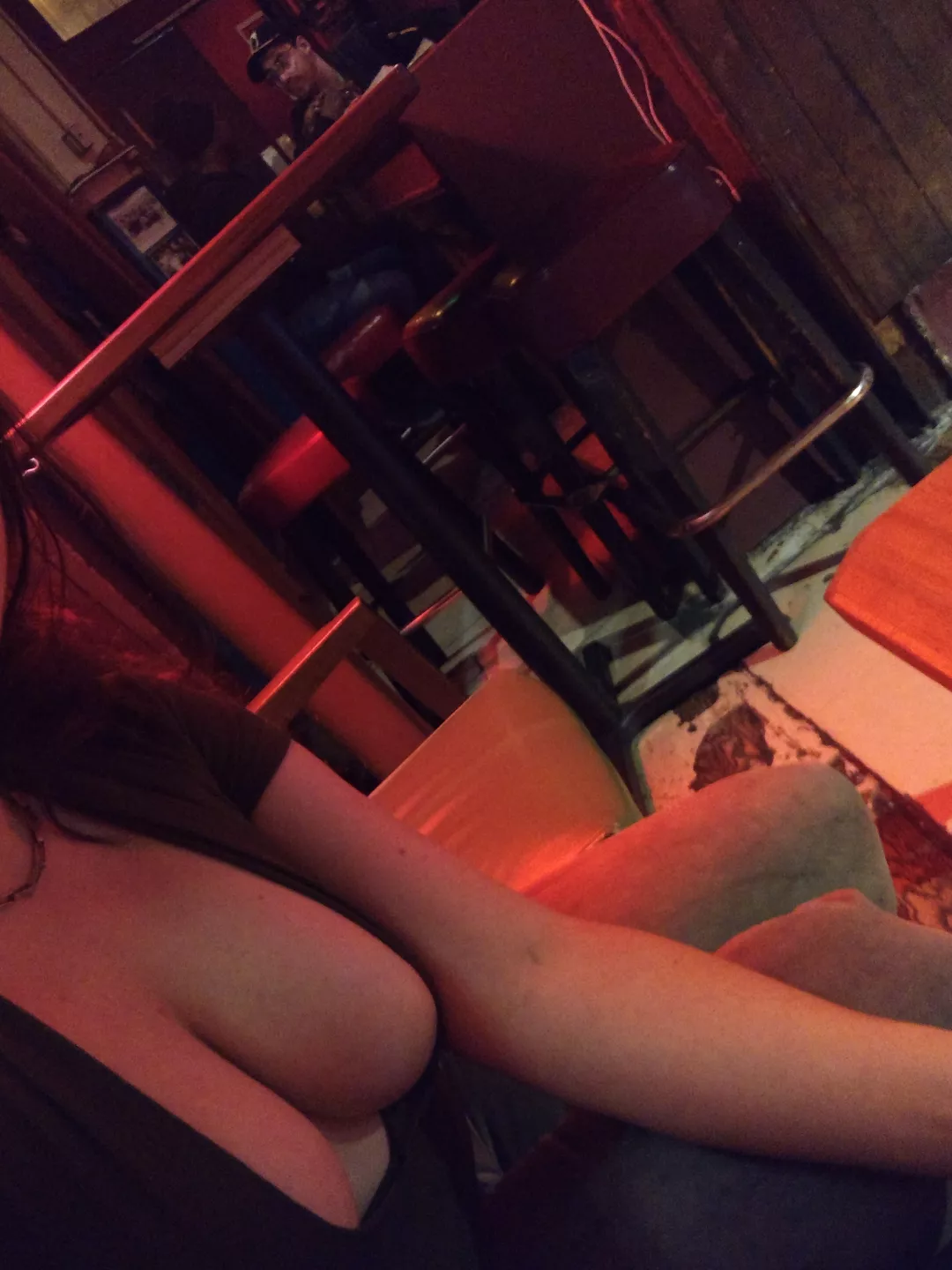 The waiter sure took a long time taking our order 😅