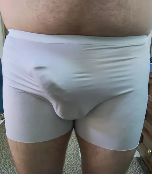 These underwear work nicely for showing off