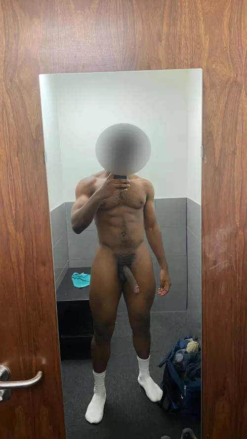 Would you follow me into the changing room?