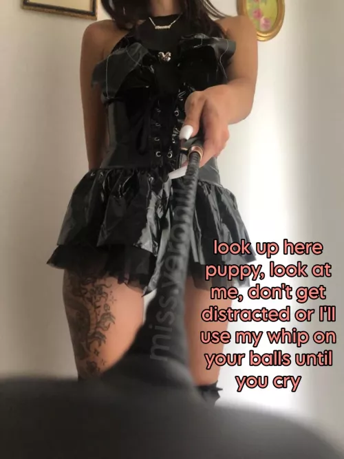 You better obey slave