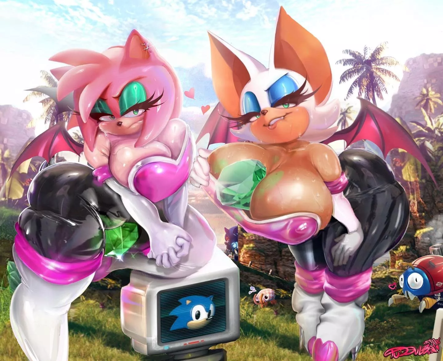 Amy & Rouge (Tudduls)