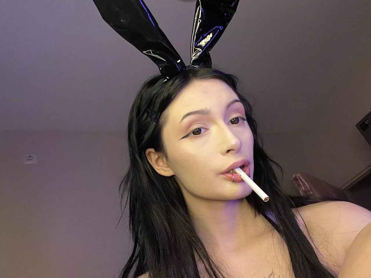 bunny with bad habits
