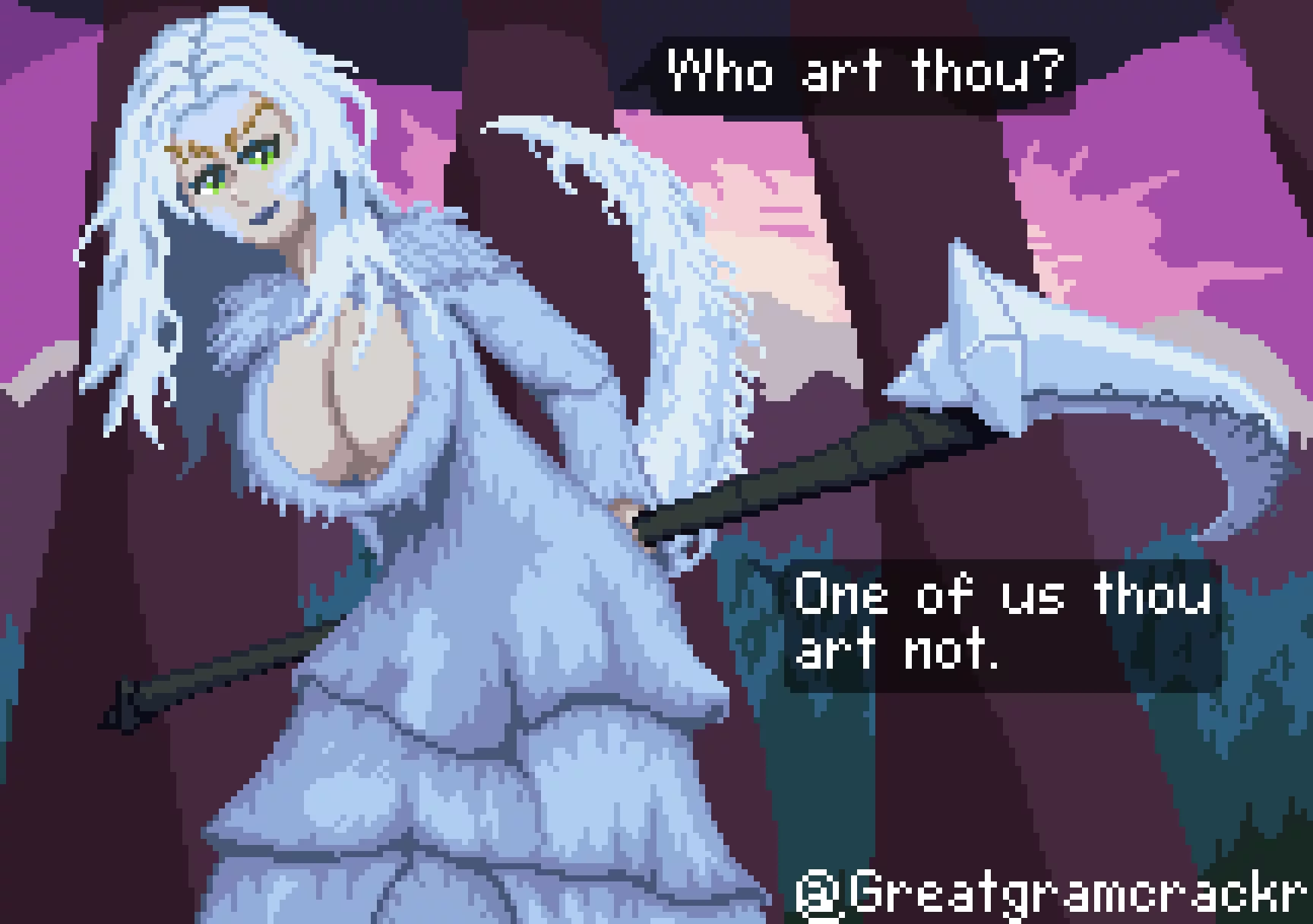 Crossbreed Priscilla is Curious [Dark Souls]