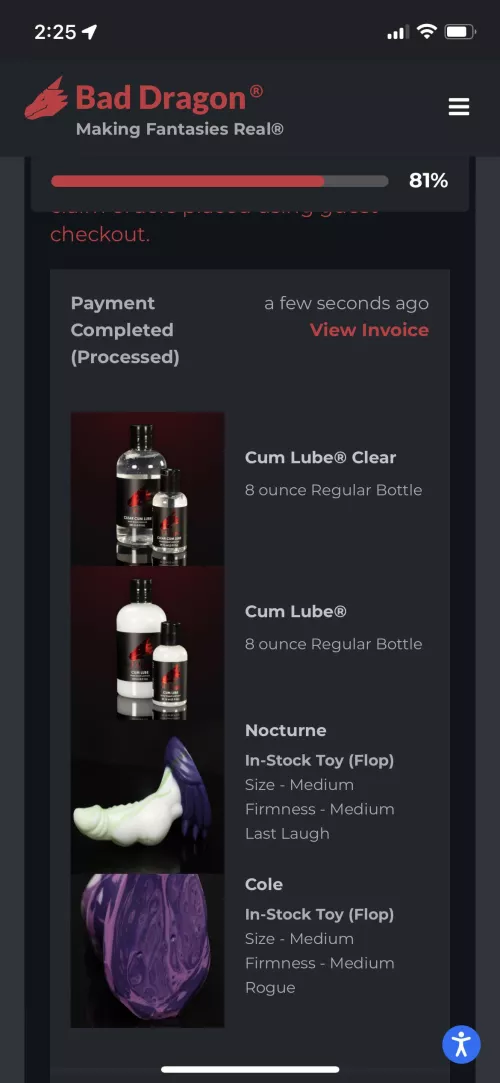 Customs are still up y’all— lucky for me I was happy with the inventory pickings though 🫶🏻😃