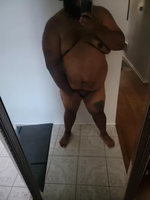 Fresh out the shower! Feeling clean, wanna get dirty