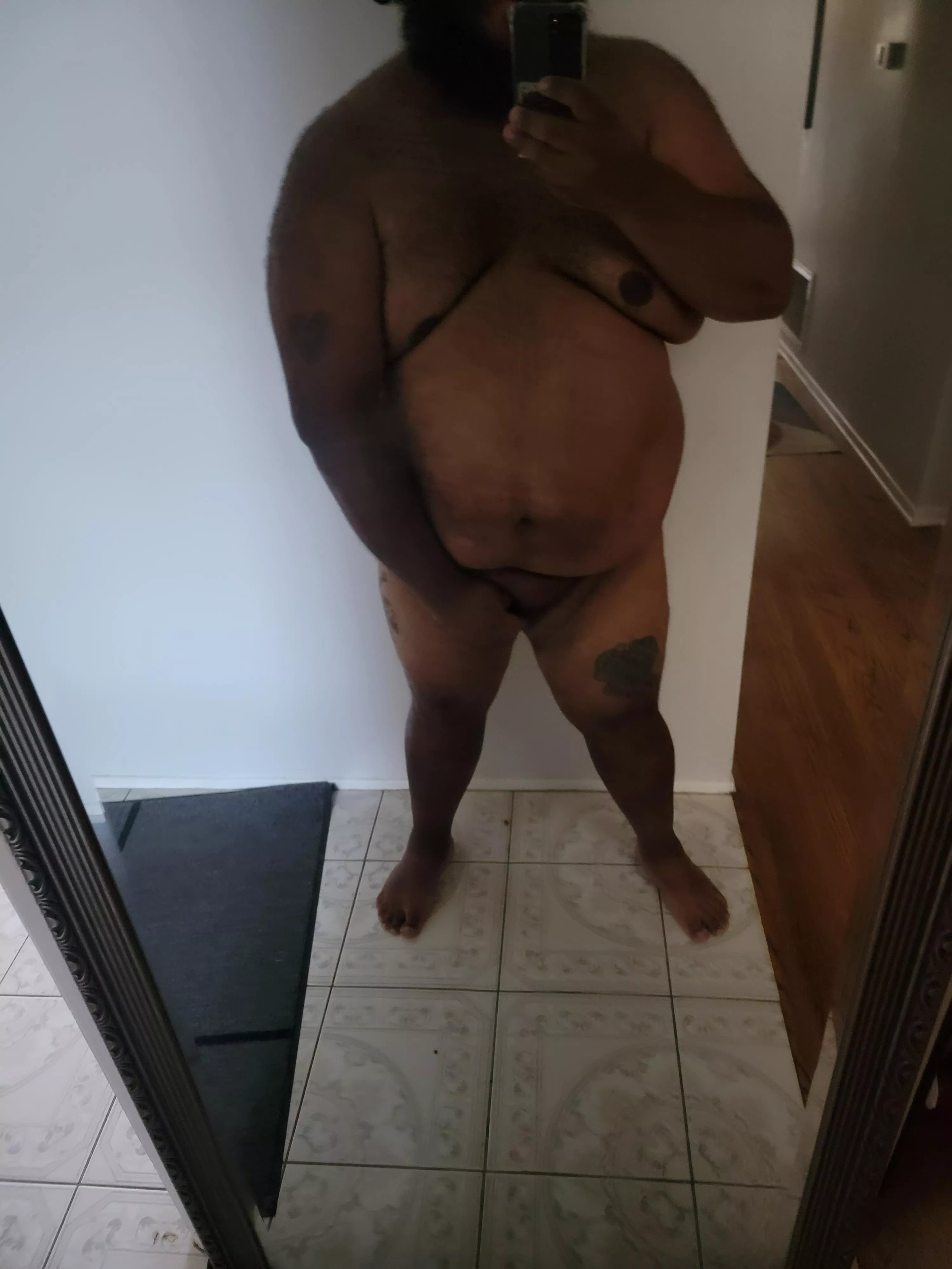 Fresh out the shower! Feeling clean, wanna get dirty