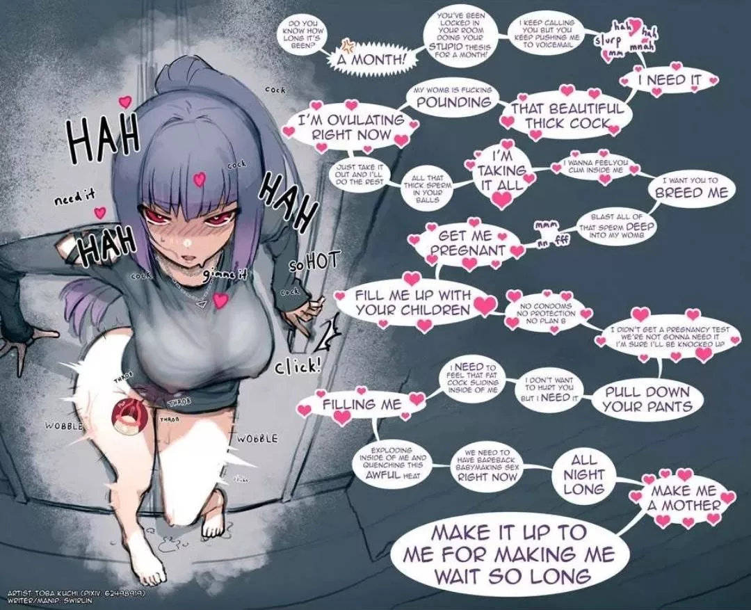 Horny Girlfriend wants student (Toba Kushi & Swirlin)