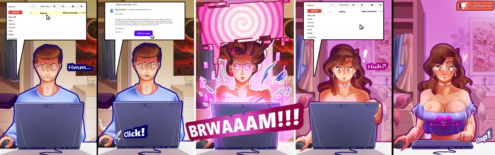 Hypnotic Email by TGedNathan