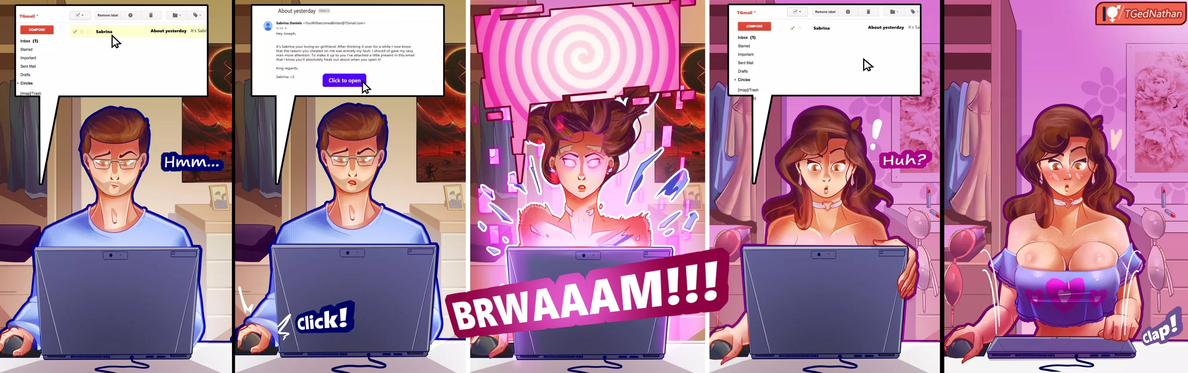 Hypnotic Email by TGedNathan