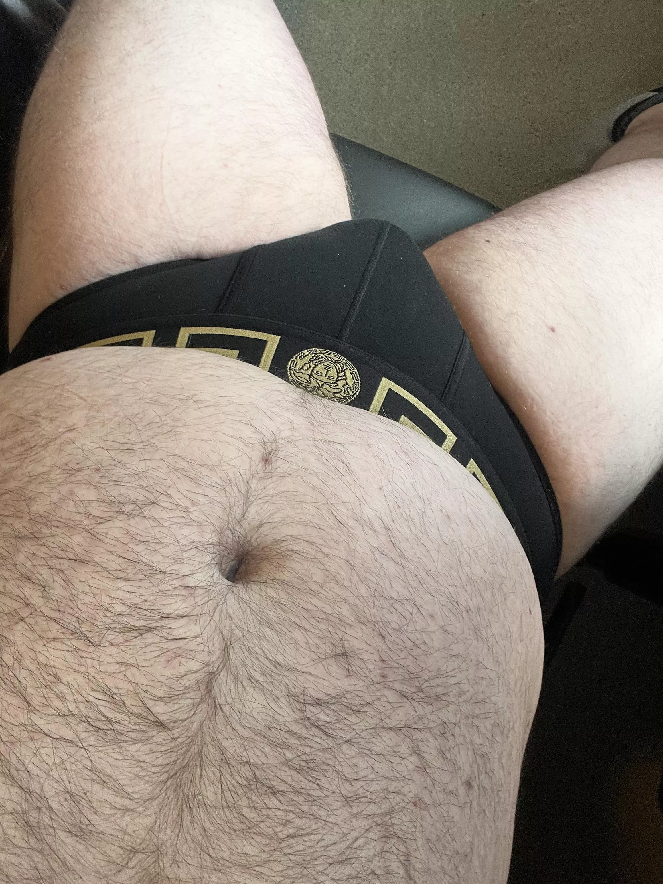 I decided to treat myself to a pair of Versace briefs ✨