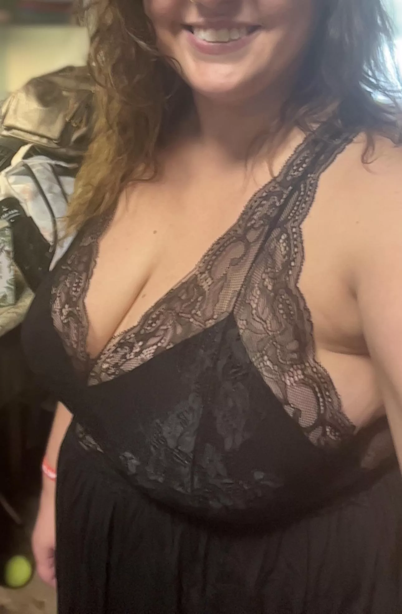 I love the way my tits look in these