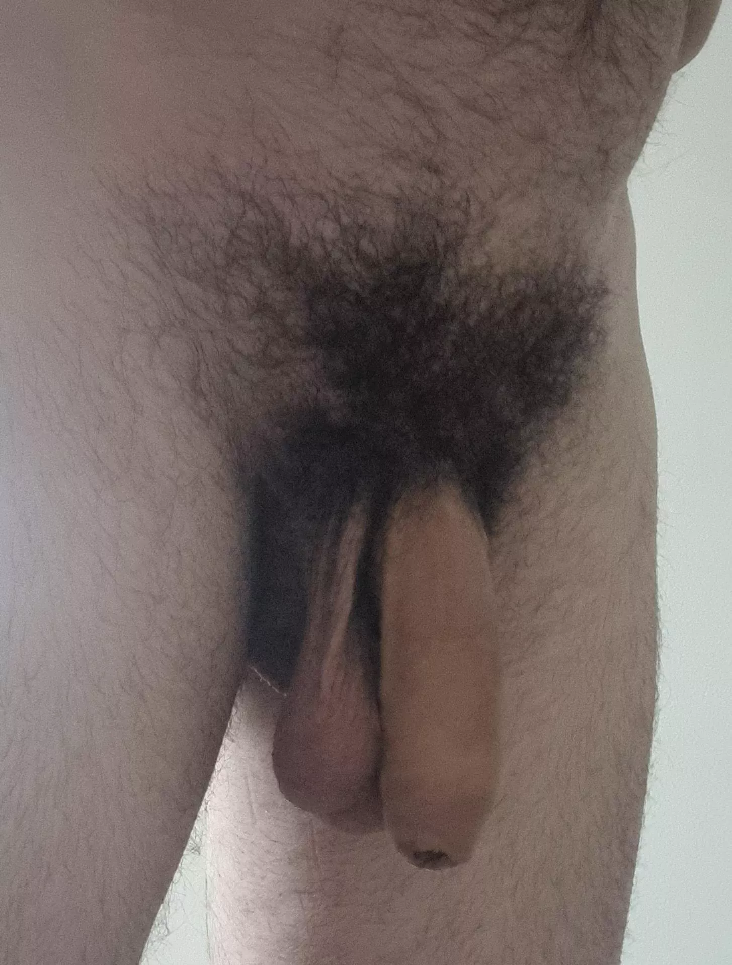 It feels so much more comfortable with hair.