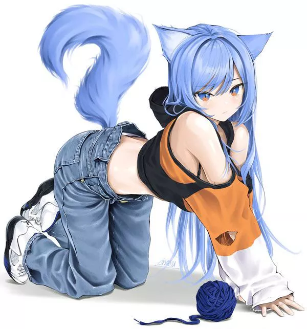 Jeans are uncomfortable (Chaesu) [Original]