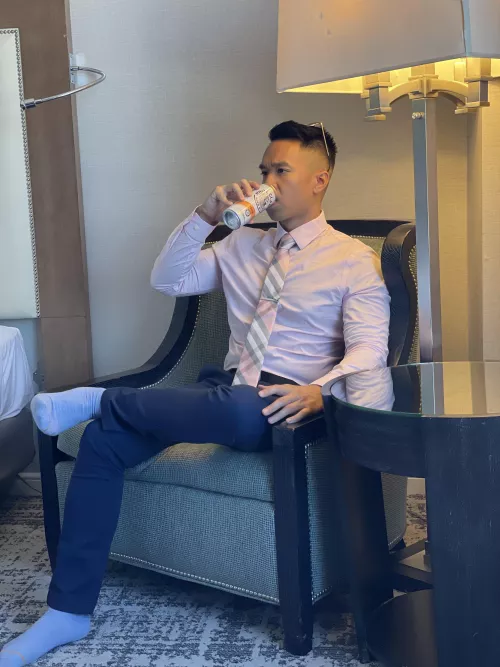 Just watching the drama unfold