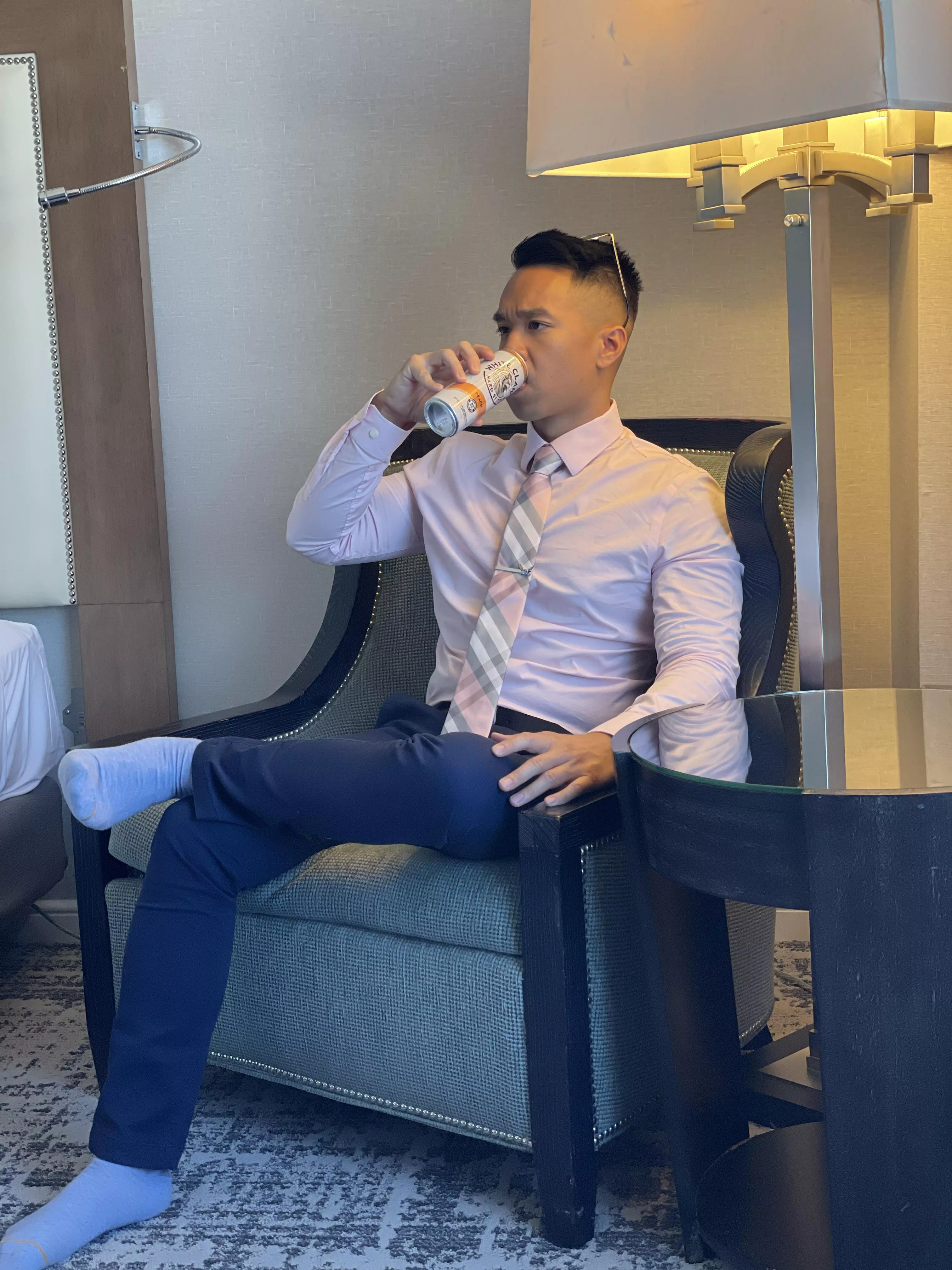 Just watching the drama unfold