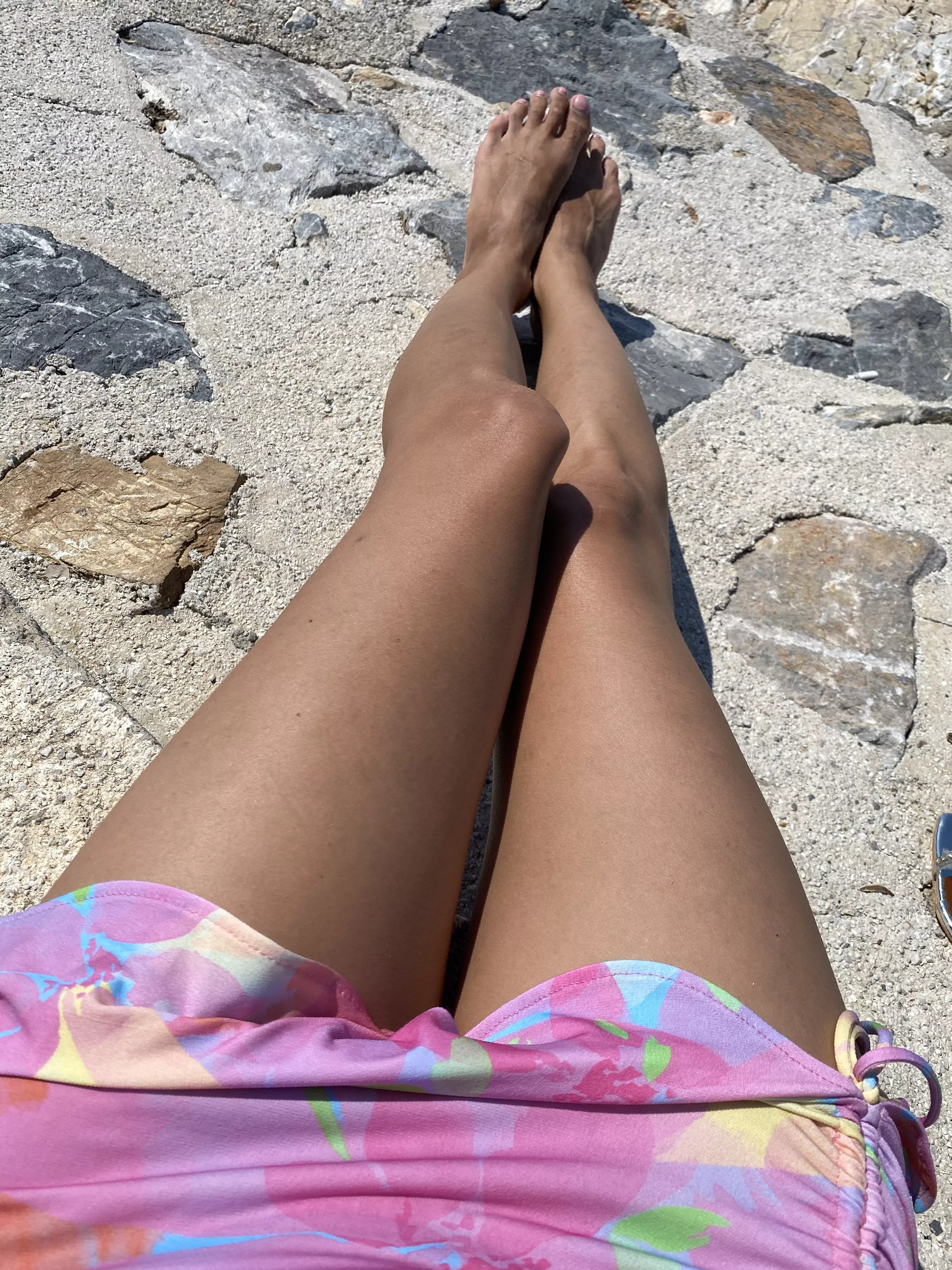 Legs crossed, dreams uncrossed, fantasies intertwined