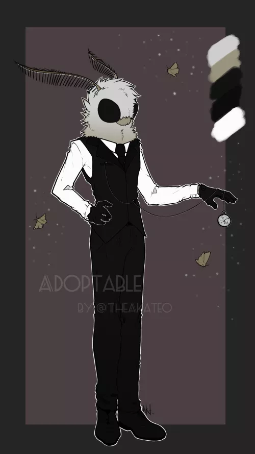 Mothman Adopt | requested & claimed (by akateo)