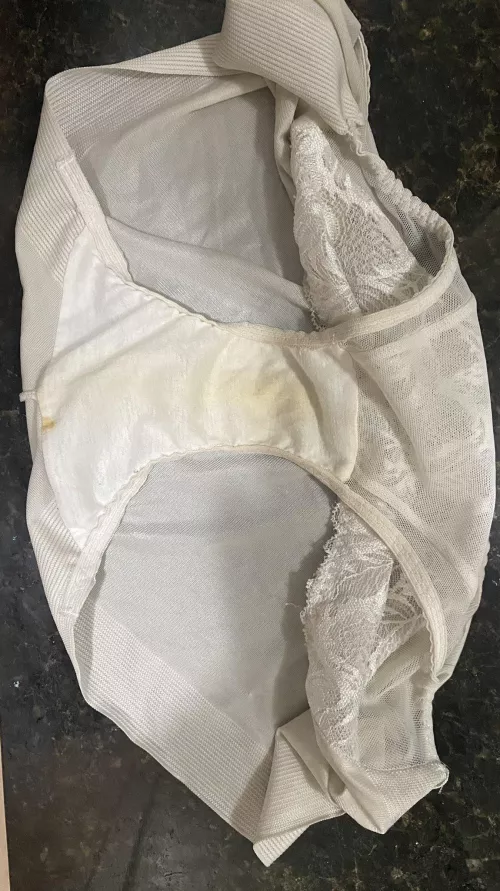 My soiled work panties