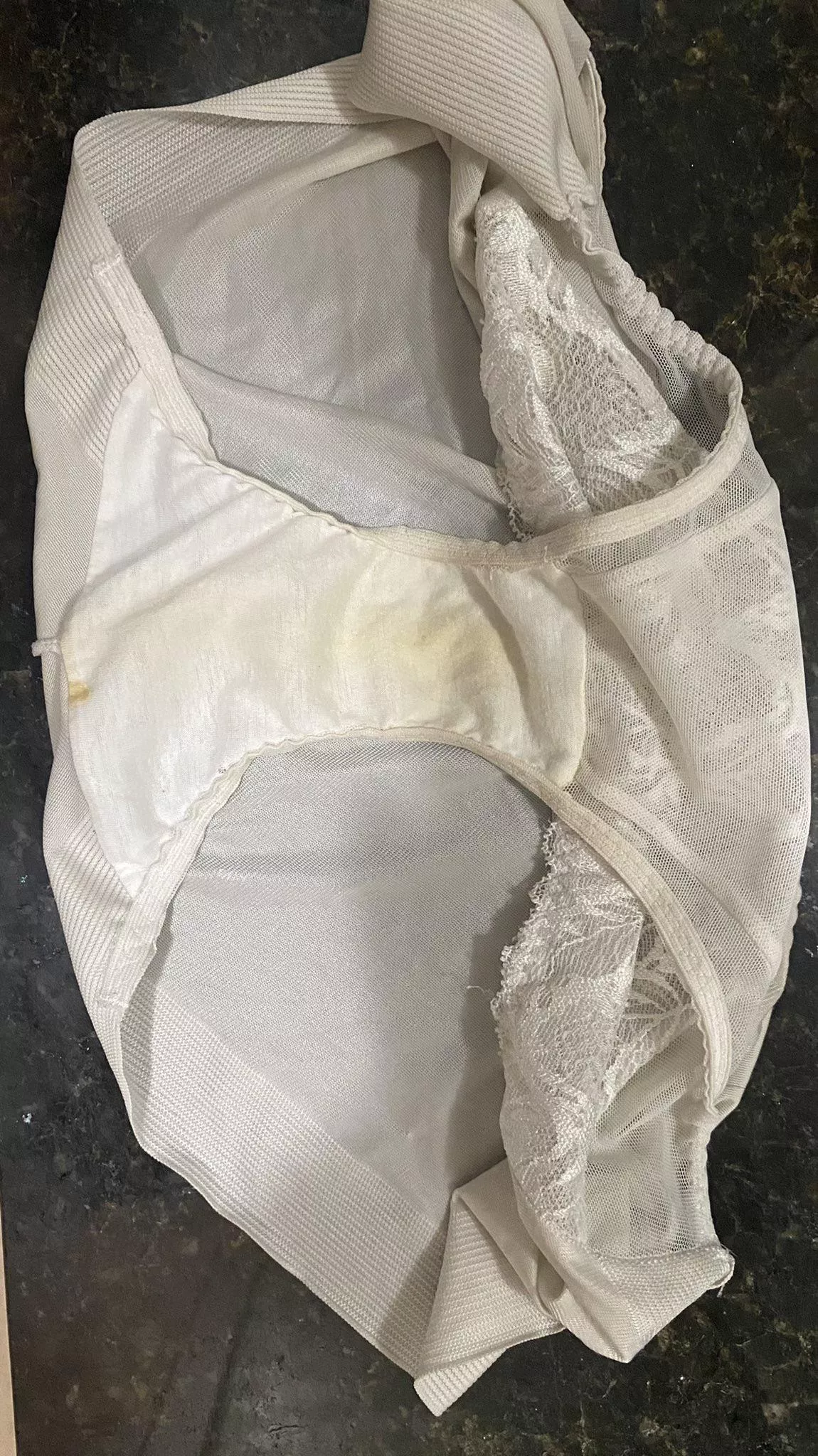 My soiled work panties