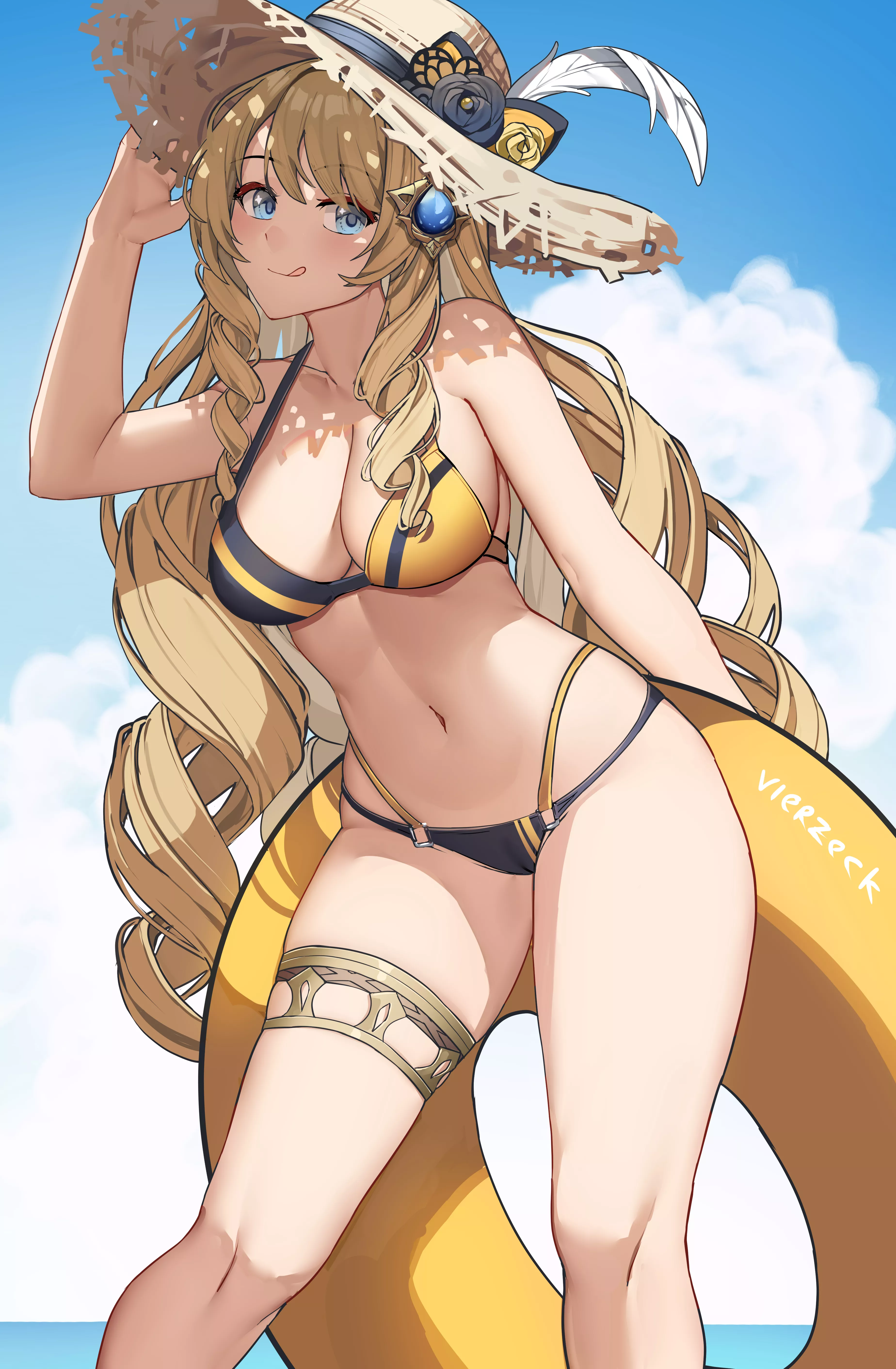 Navia in bikini [Genshin Impact]
