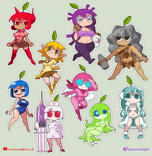 Pikmin Girls
