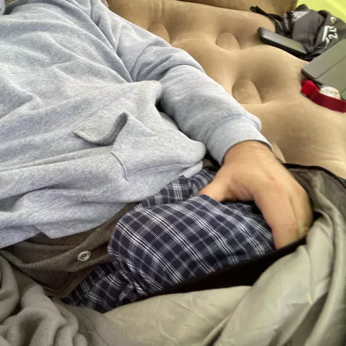 Pitched a tent in my tent.