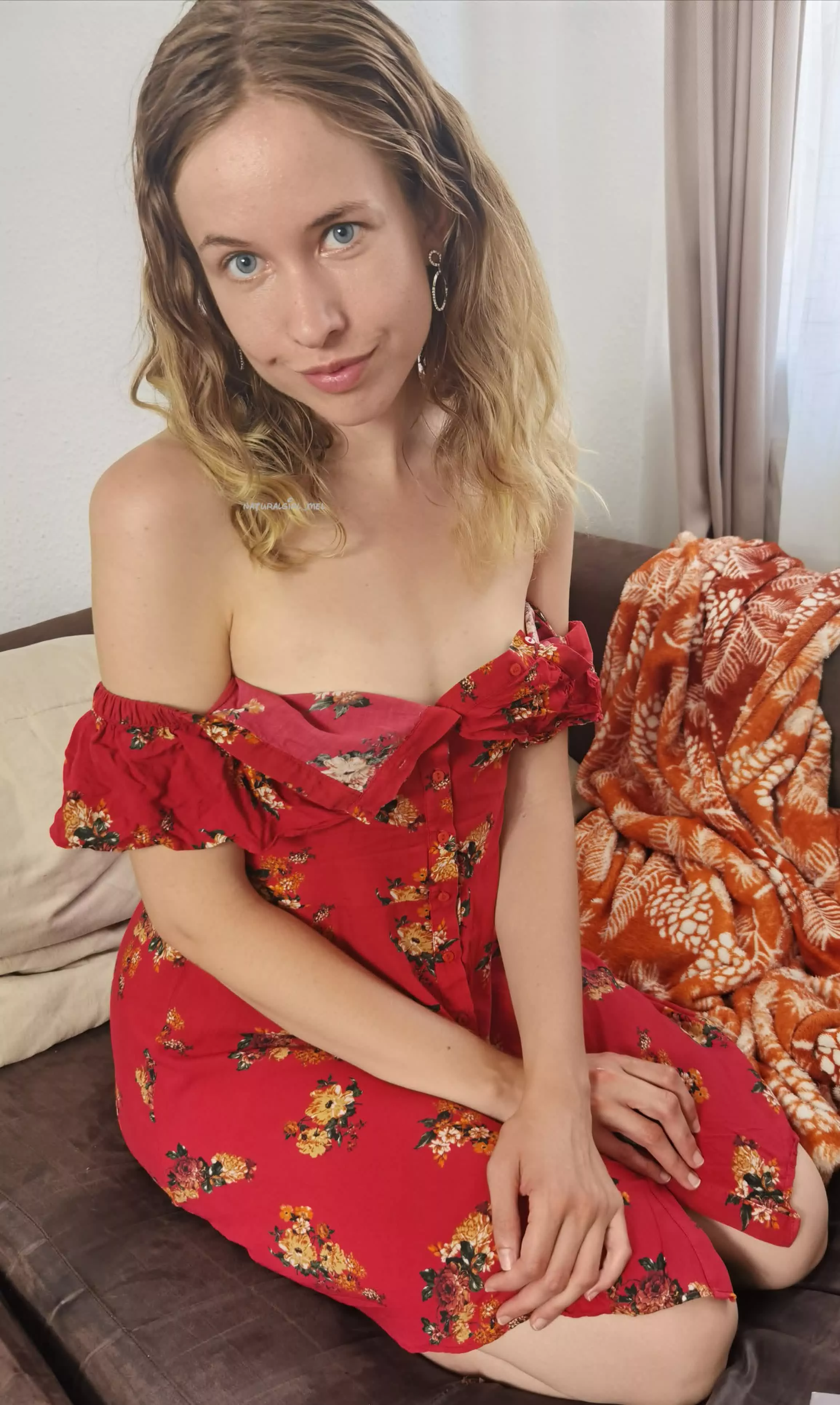 Red sundress