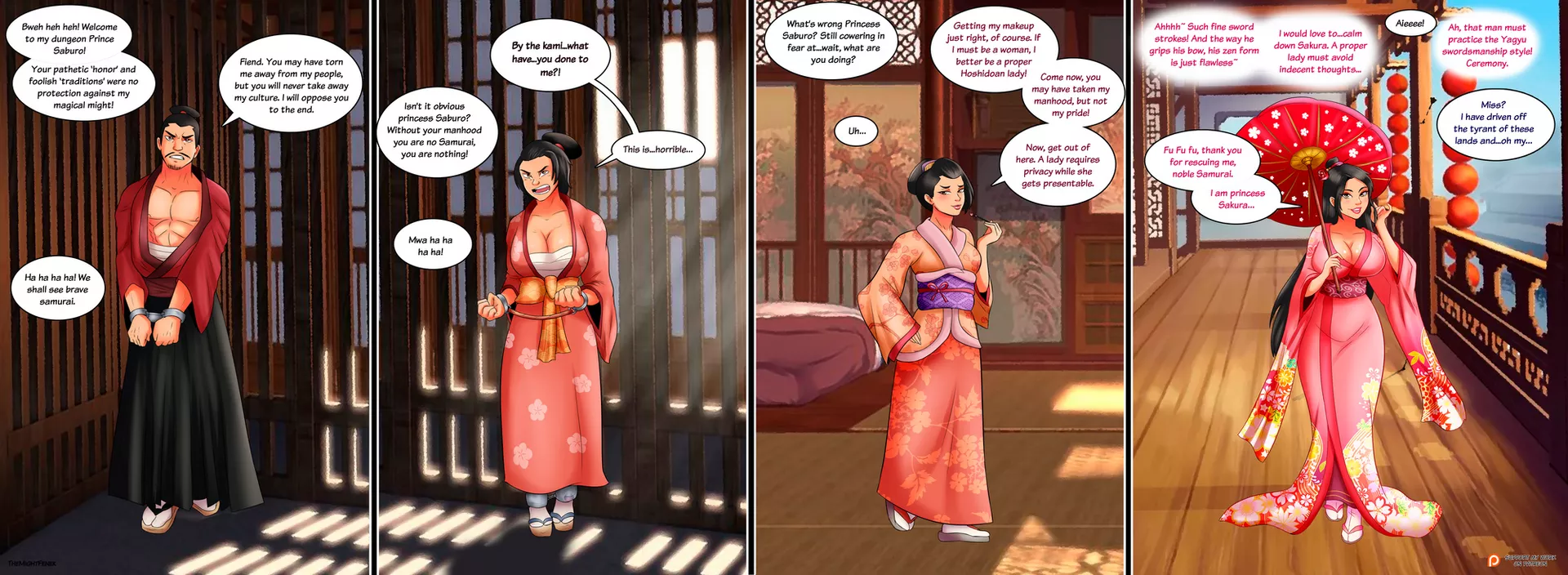 The samurai bride - MTF by TheMightFenek