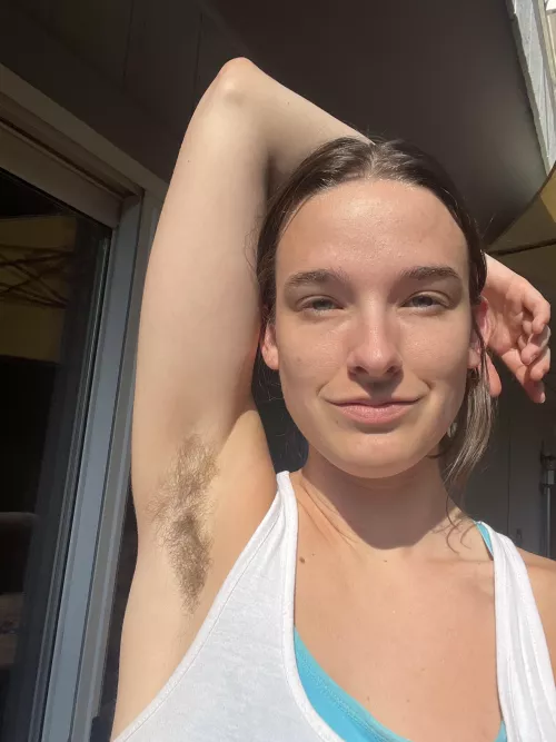 The sun was hitting right